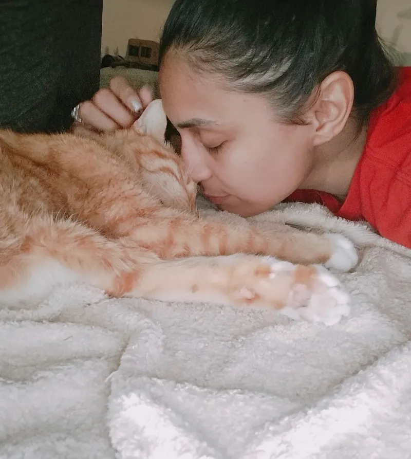 A pet in Joselyn's care