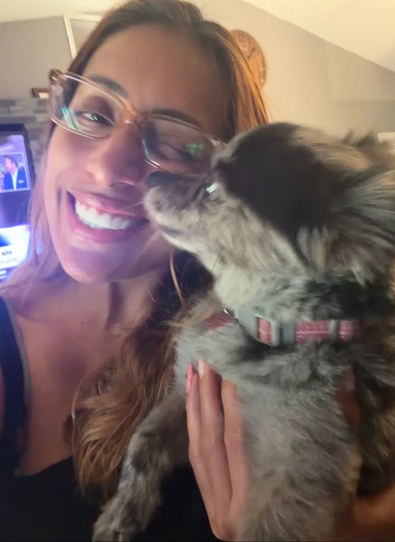 A pet in Joselyn's care